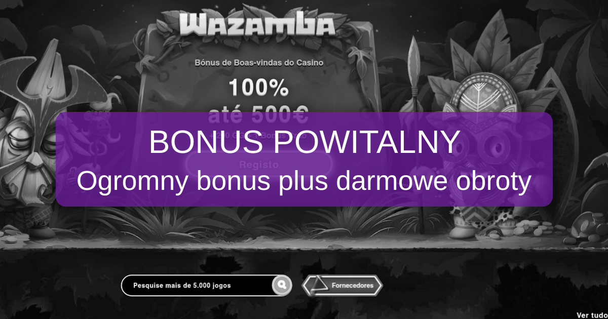 Wazamba Casino welcome bonus