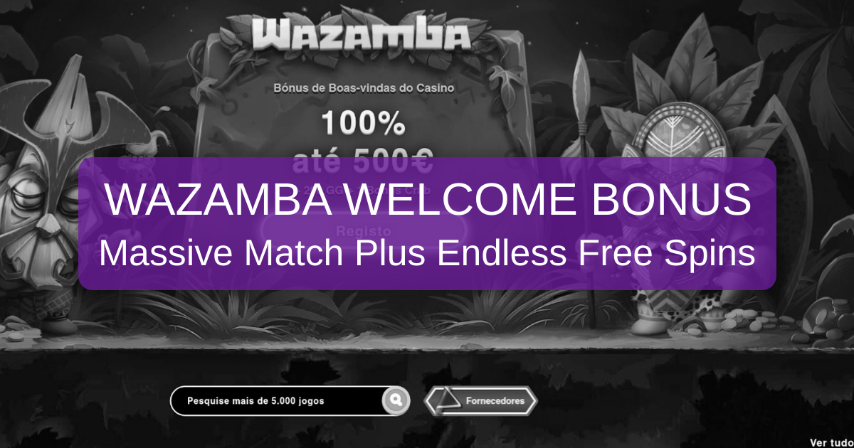 Wazamba Casino welcome bonus
