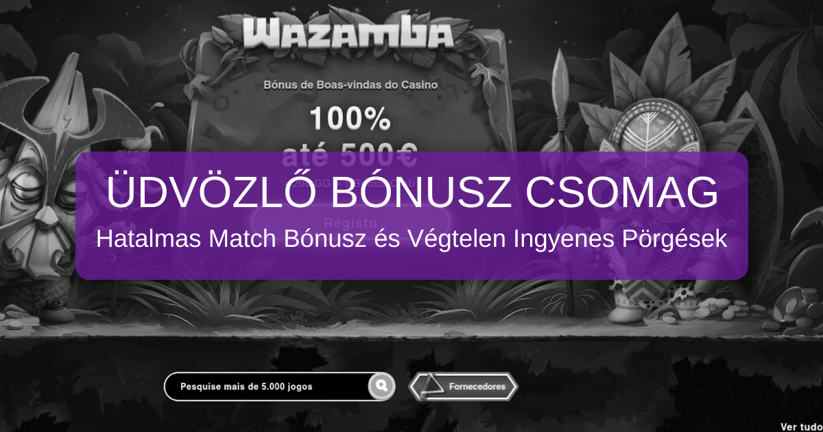 Wazamba Casino welcome bonus